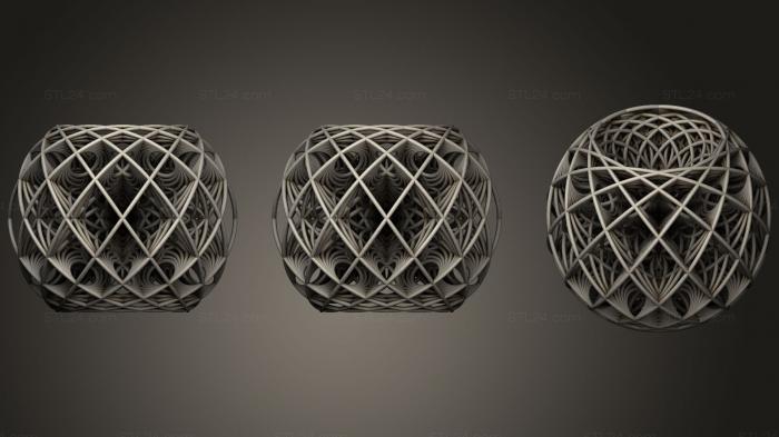 Geometric shapes (Eggsense 4d evo 2x, SHPGM_0408) 3D models for cnc